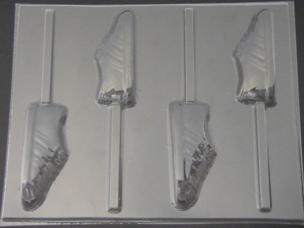 1111 Tennis Shoe Chocolate or Hard Candy Lollipop Mold